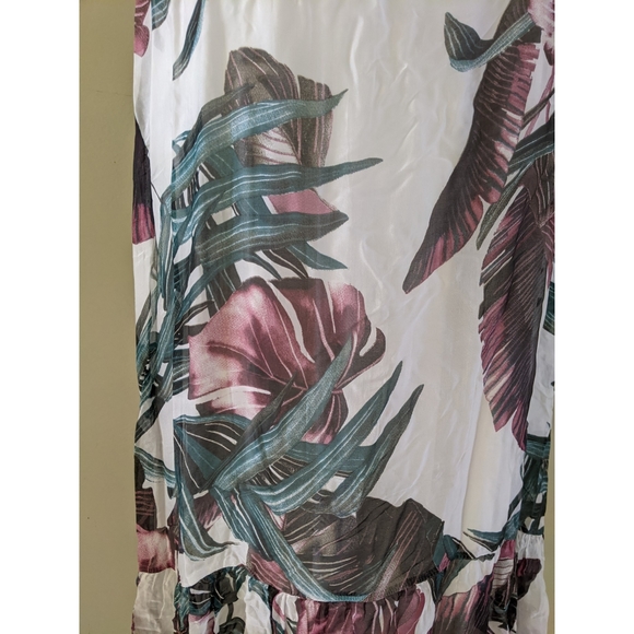 Floral silk dress - Picture 3 of 8